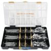 48 Sets Toggle Bolts - 1/4 3/16 1/8 Inch Butterfly Toggle Anchors for Drywall - Toggle Bolt Assortment Kit with Matching Wing Nuts, Hex Nuts, Washers-6