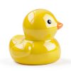 Ceramic Little Yellow Duck Toilet Bolt Cap Decoration Kit 2pcs-1
