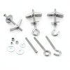 48Pcs Toggle Bolts for Drywall,Toggle Anchors Assortment Kit-M4 M6 Toggle Bolt & Eye Bolt &Ceiling Hooks for Hanging Plants Heavy Duty,Butterfly Anchors for Drywall,Zinc Plated-1