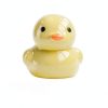 Ceramic Little Yellow Duck Toilet Bolt Cap Decoration Kit 2pcs-3