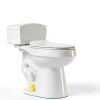 Ceramic Little Yellow Duck Toilet Bolt Cap Decoration Kit 2pcs-2