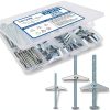 Toggle Bolts Oimyalsi 30 Set Heavy Duty Metal Drywall Anchors Kit-0