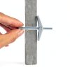 28PCS Toggle Bolts Wing Nuts Heavy Duty Hollow Wall Anchors for-4