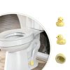 Ceramic Little Yellow Duck Toilet Bolt Cap Decoration Kit 2pcs-4